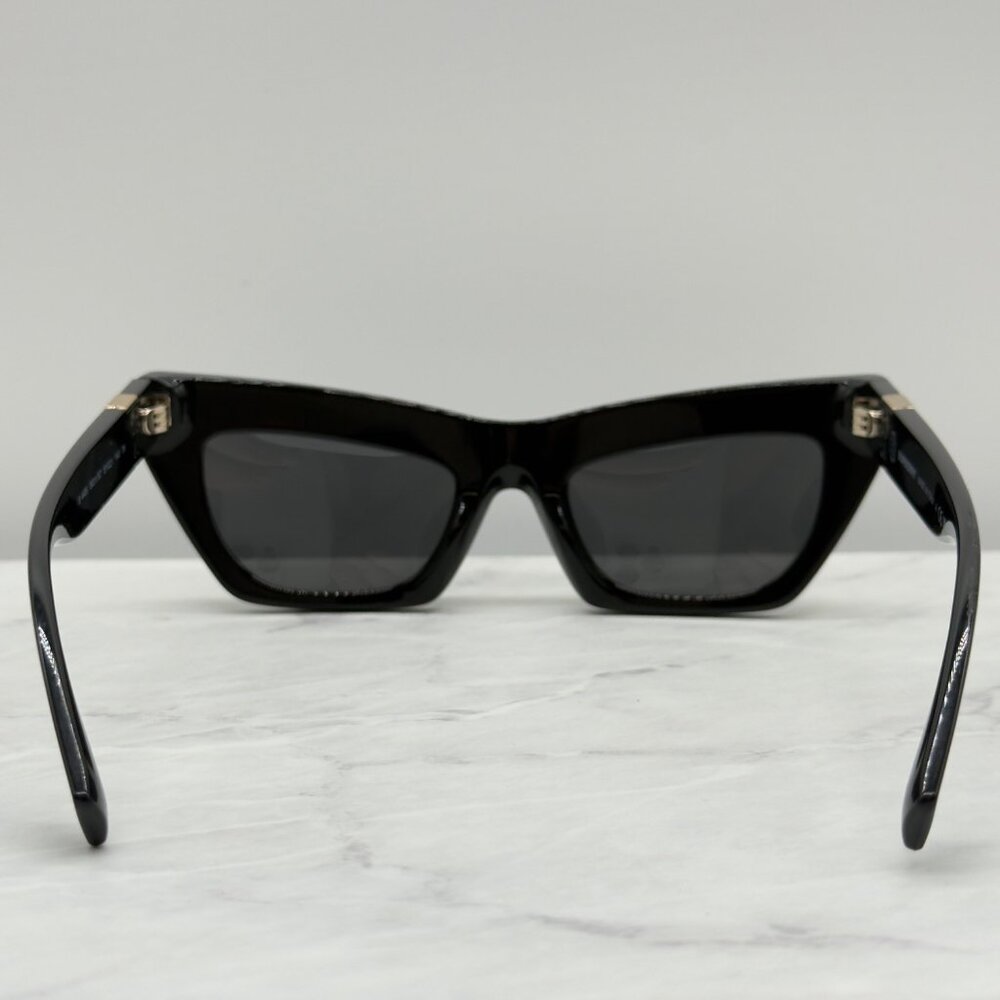 Burberry BE4405 300187 Sunglasses Black Frame Dark Grey Lens 51mm - Picture 7 of 12